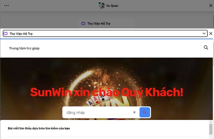 Livechat Sunwin phương thức hỗ trợ trực tuyến nhanh chóng nhất hiện nay