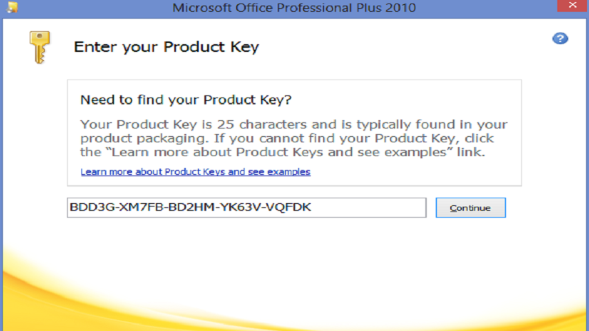 office professional plus 2010 product key
